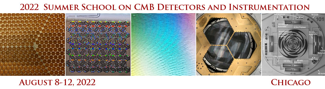 Logo: Summer School on CMB Detectors and Instrumentation
