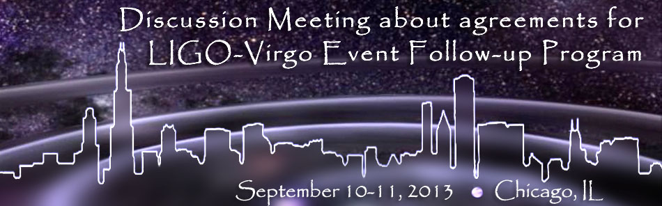 Discussion Meeting about agreements for LIGO-Virgo Event Follow-up Program